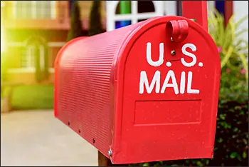 Photo of U.S. mailbox