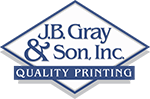 J.B. Gray & Son Quality Printing logo
